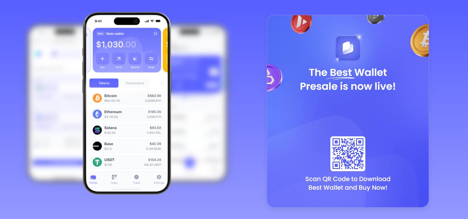 واجهة اكتتاب Best Wallet وأبرز بياناته
