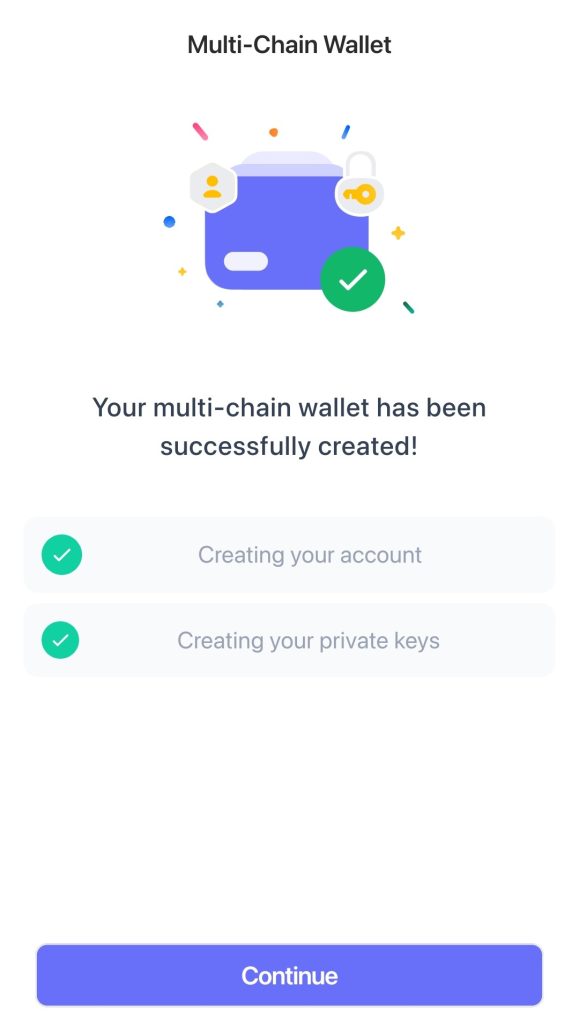 تسجيل حساب جديد لدى تطبيق Best Wallet 