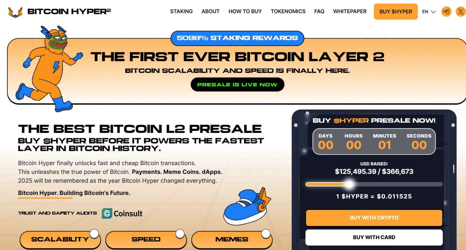 Bitcoin Hyper: تطوير طبقة ثانية لبيتكوين مع مكافآت تخزين جذابة