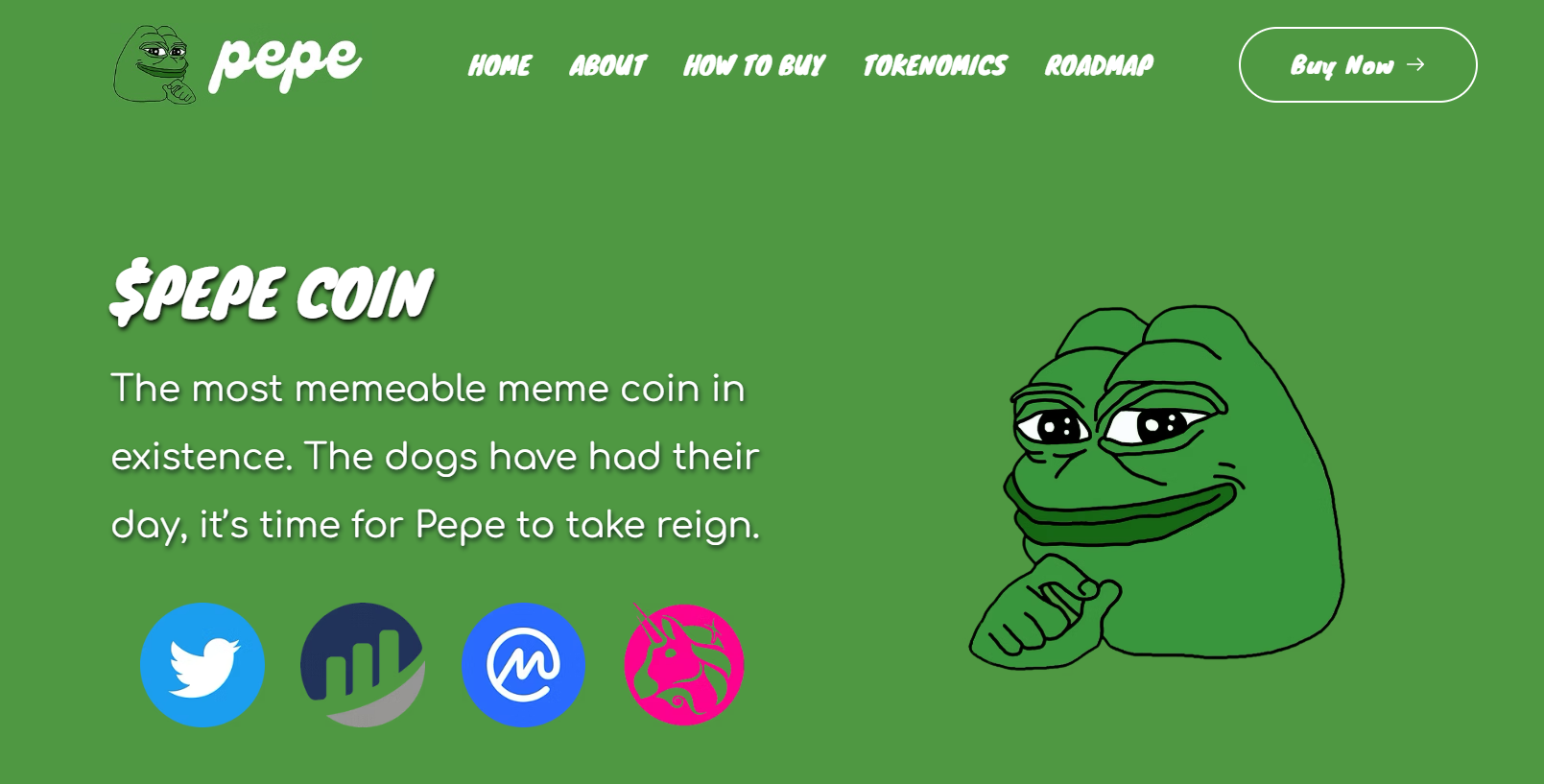 ضفدع بيبي الأخضر وعبارة عملة بيبي (Pepe) ومعلومات أخرى