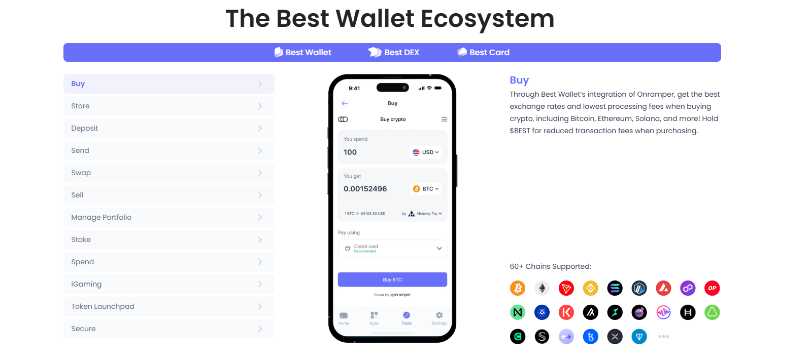 شرح النظام التقني لمحفظة بيست واليت (Best Wallet)