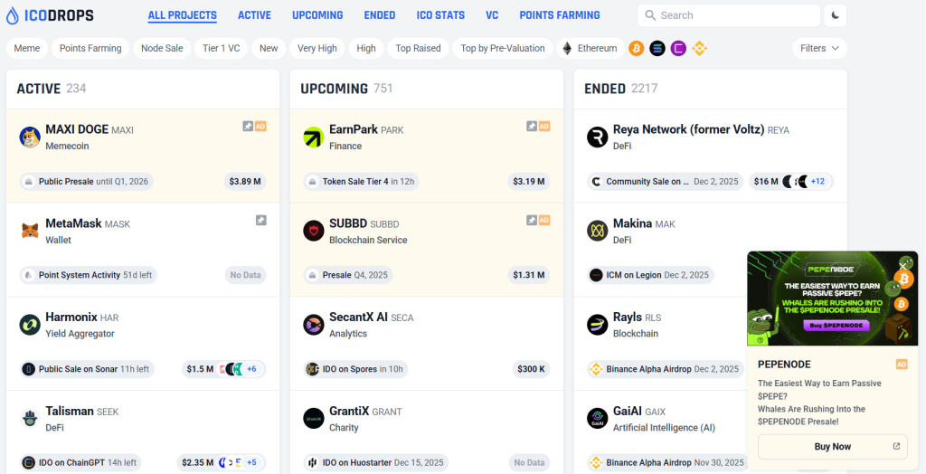 ICODROPS