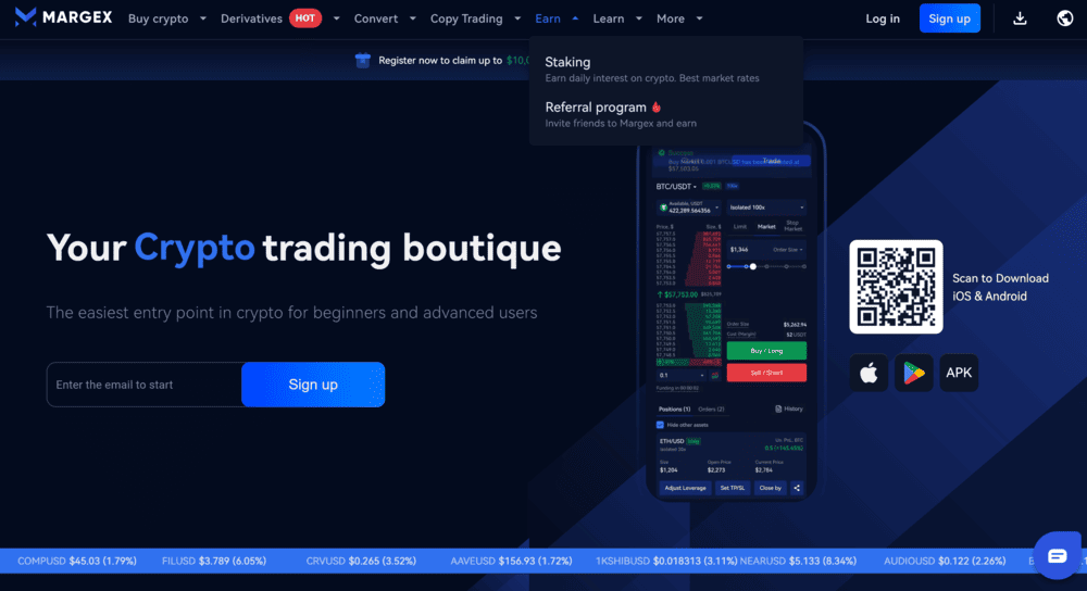 Margex — Борса за Ethereum фючърси с поддръжка на крос-маржин