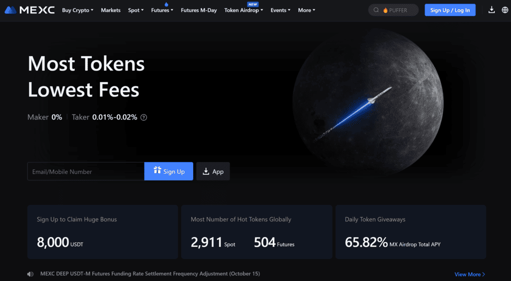 MEXC – Отлична платформа за Ethereum фючърси с бързо изпълнение на поръчки
