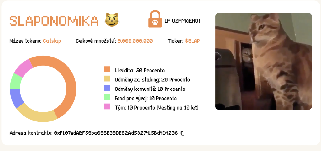 CatSlap tokenomika