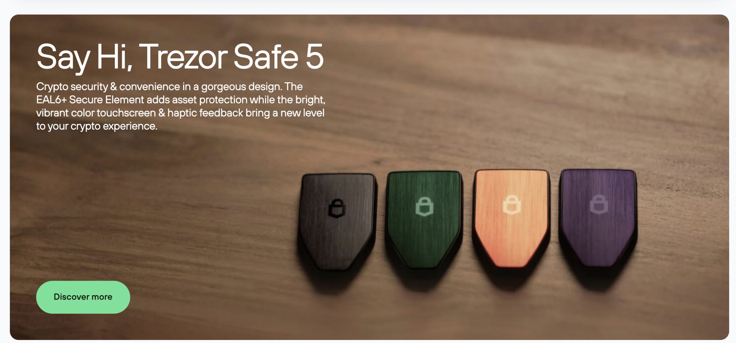 Varianty Trezor Safe 5