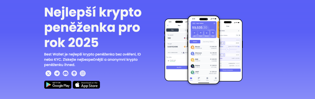 Krypto peněženka Best Wallet