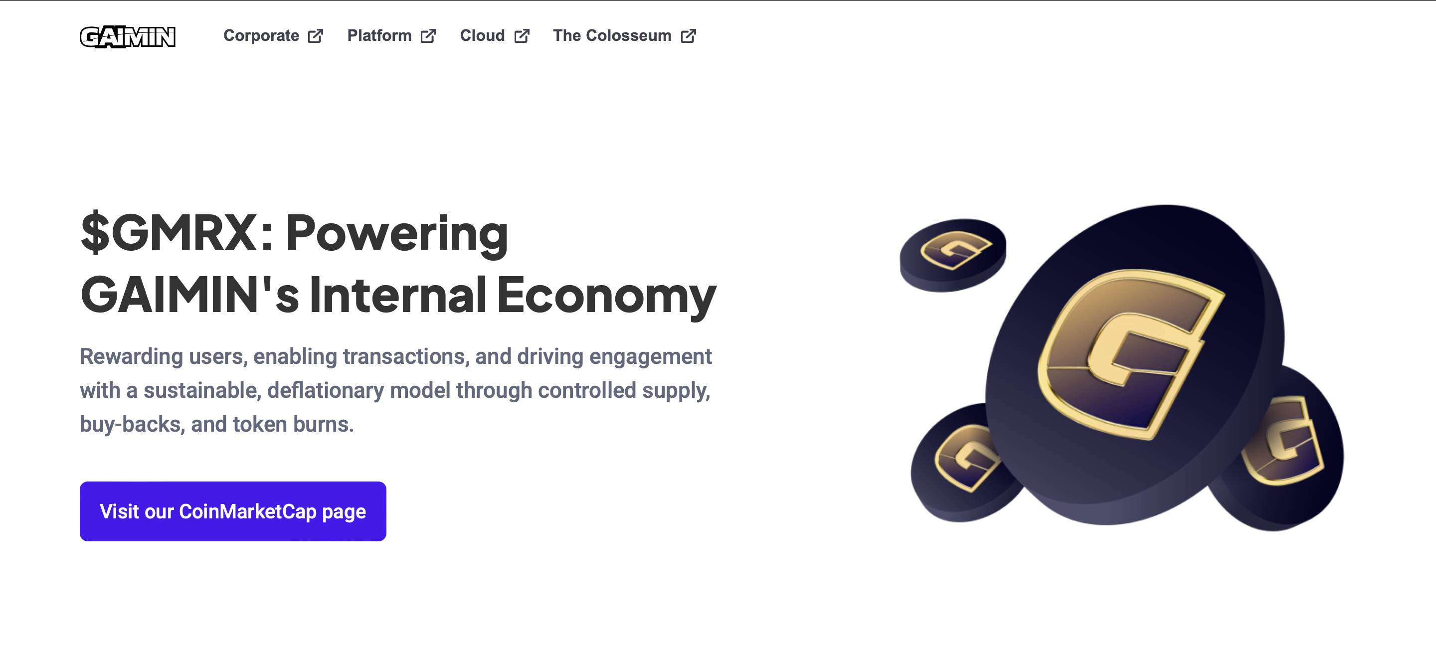 Gaimin nové ethereum ICO