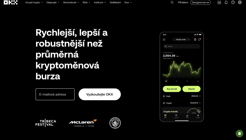 Kryptoměnová burza OKX