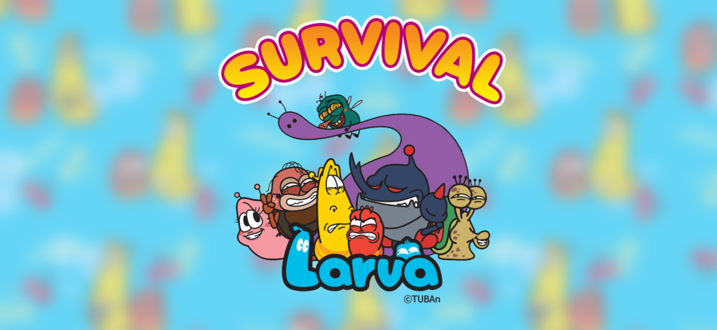 Hlavní stránka webu Larva To Moon, nyní Survival Larva