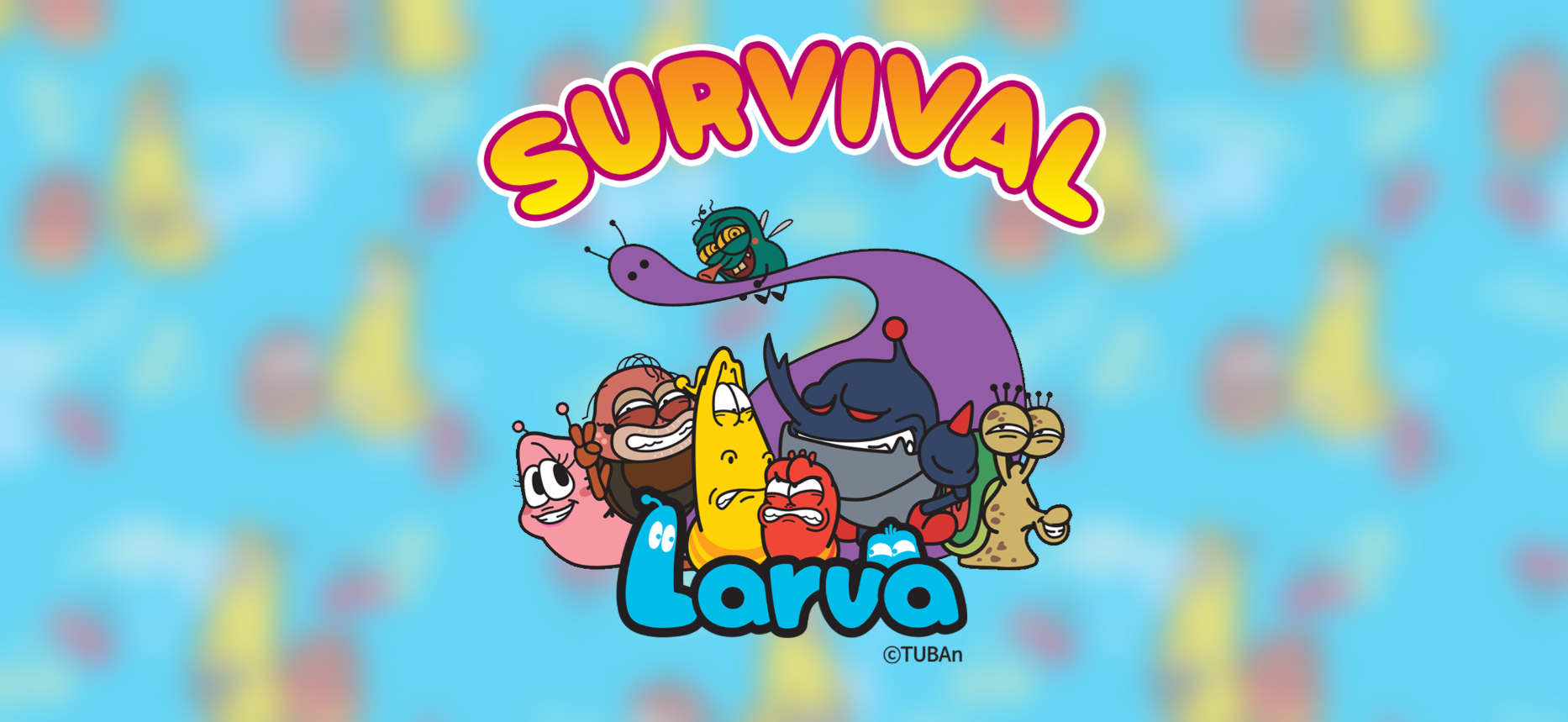 Hlavní stránka webu Larva To Moon, nyní Survival Larva