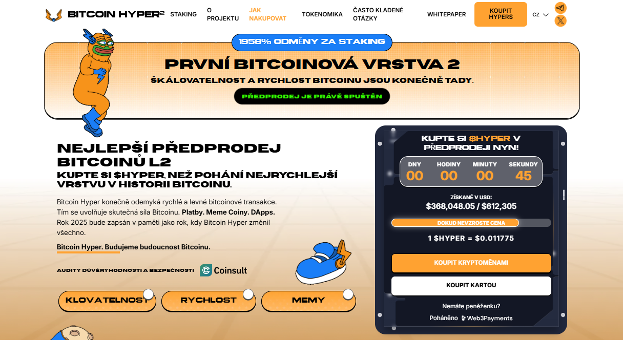 Platforma Bitcoin Hyper - jak koupit hyper.