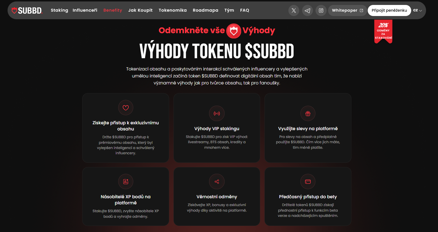 SUBBD - kryptoměny s největším potenciálem.