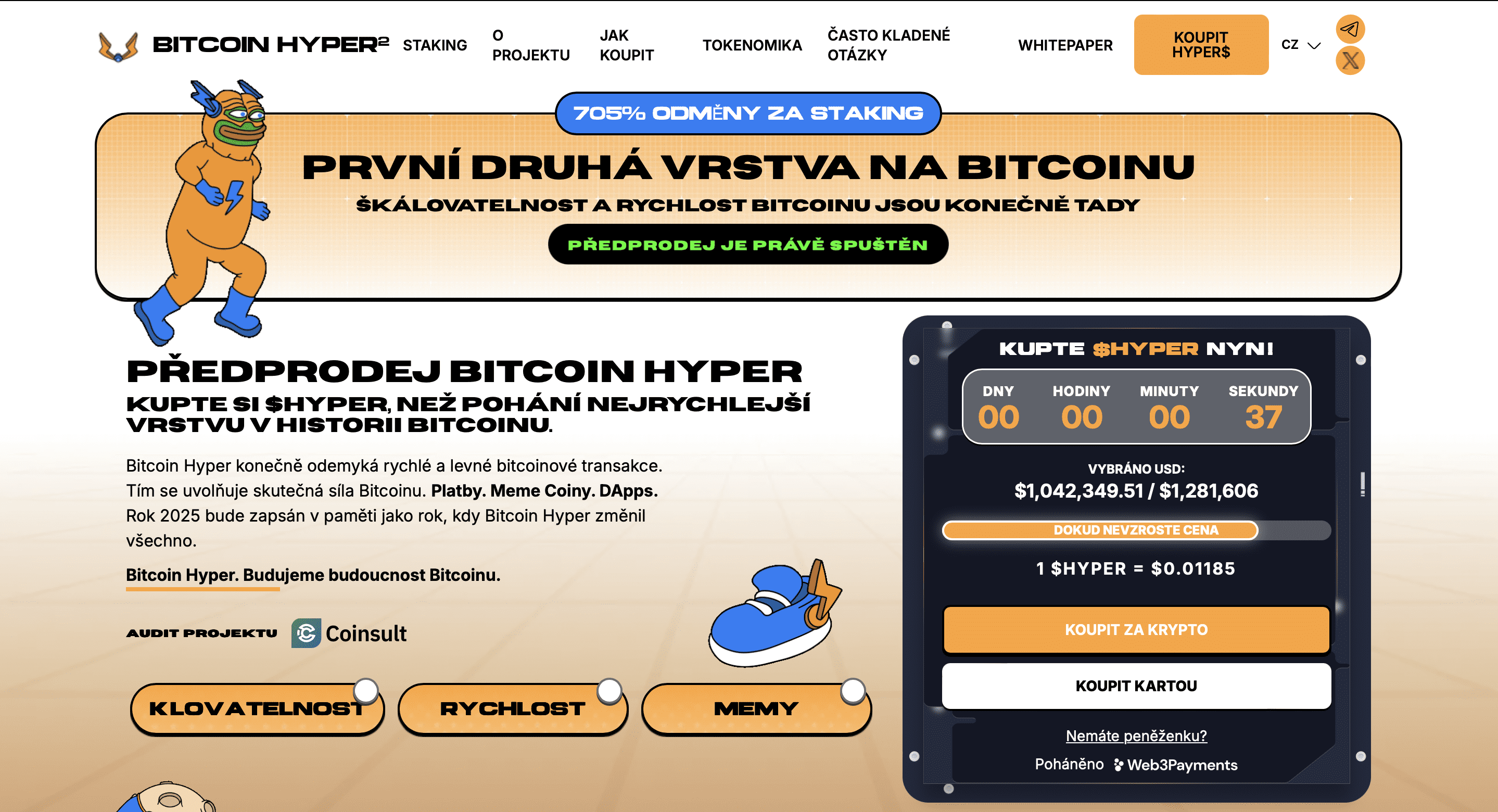 Platforma Bitcoin Hyper - jak koupit hyper.