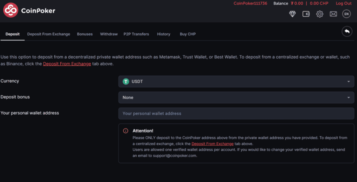 Jak provést vklad do platformy CoinFutures