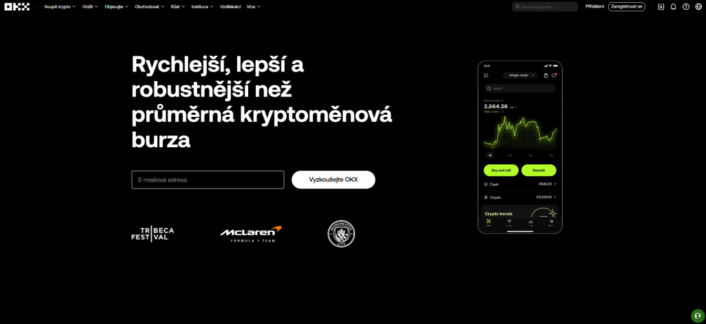 Krypto burza OKX - Jak koupit dogecoin