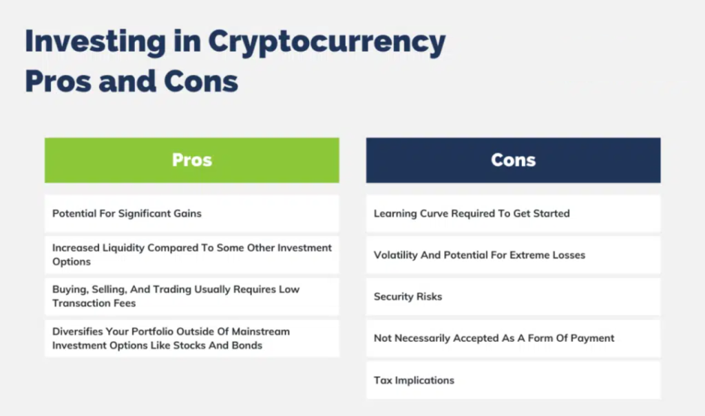 Výhody a nevýhody investice do kryptoměn jako dogecoin