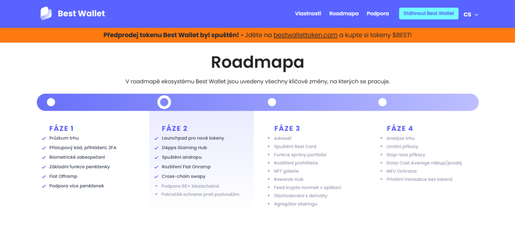 Roadmapa Best Wallet