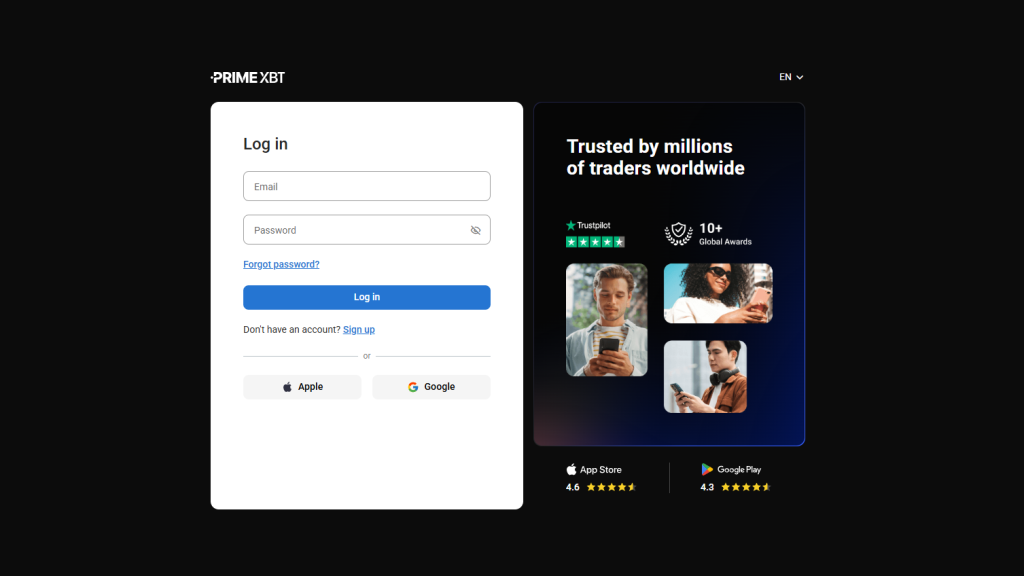 PrimeXTB homepage