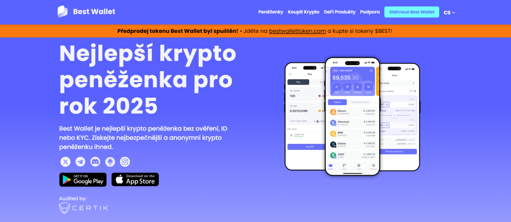 Best Wallet Krypto směnárna