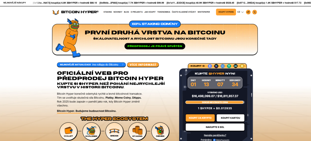 Předprodej bitcoin hyper - micheal saylor bitcoin