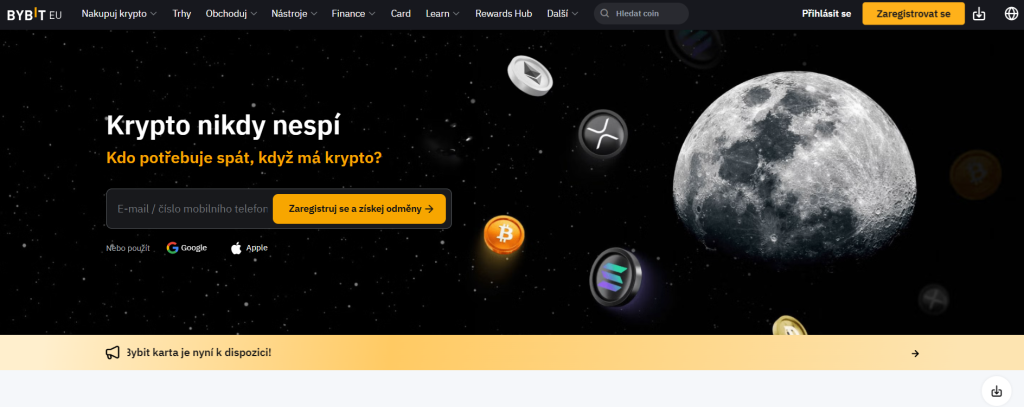 Krypto burza Bybit