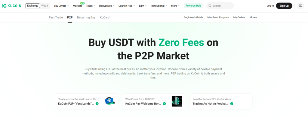 Kucoin P2P modul