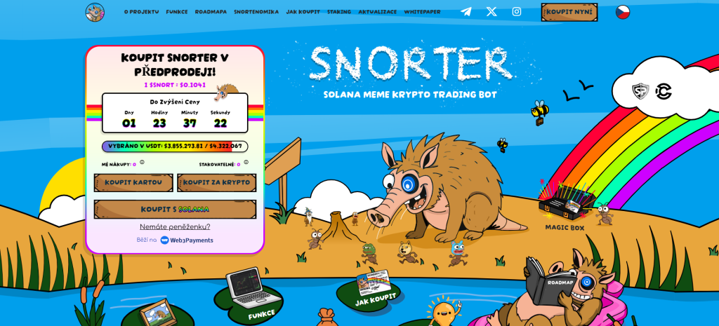 Snorter token předprodej