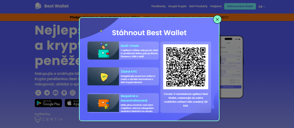 Best Wallet oficiální web