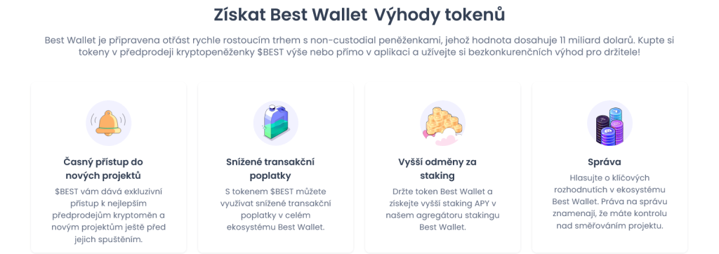 best wallet výhody