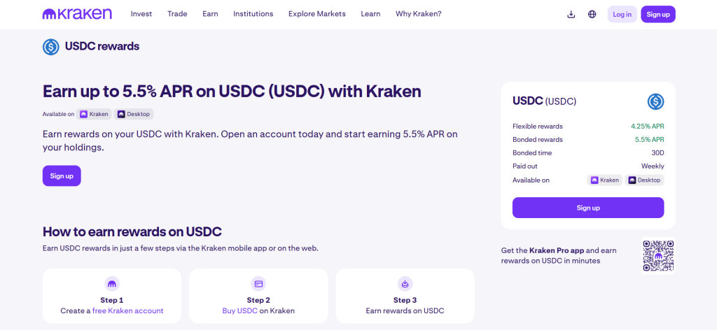 Těžba kryptoměn USDC - Staking