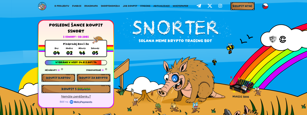 snorter bot předprodej