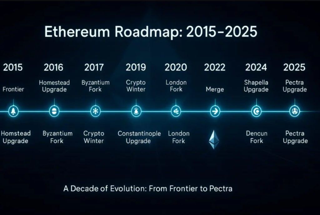 Ethereum roadmapa - ethereum predikce