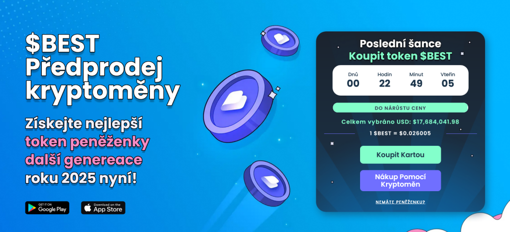 Předprodej tokenu $BEST Nejlepší krypto předprodej 2025