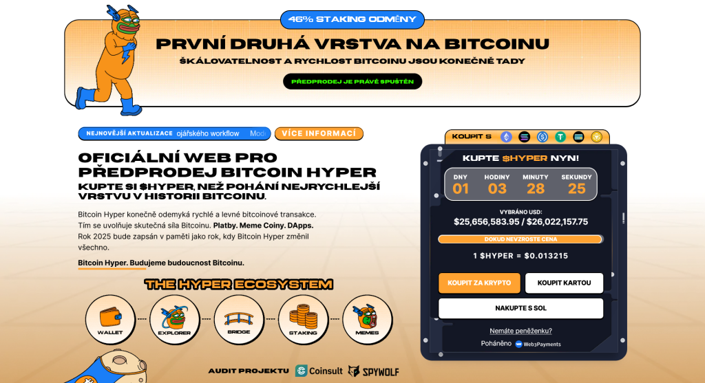 bitcoin hyper předprodej shitcoinu