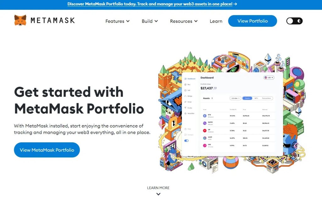 metamask-page