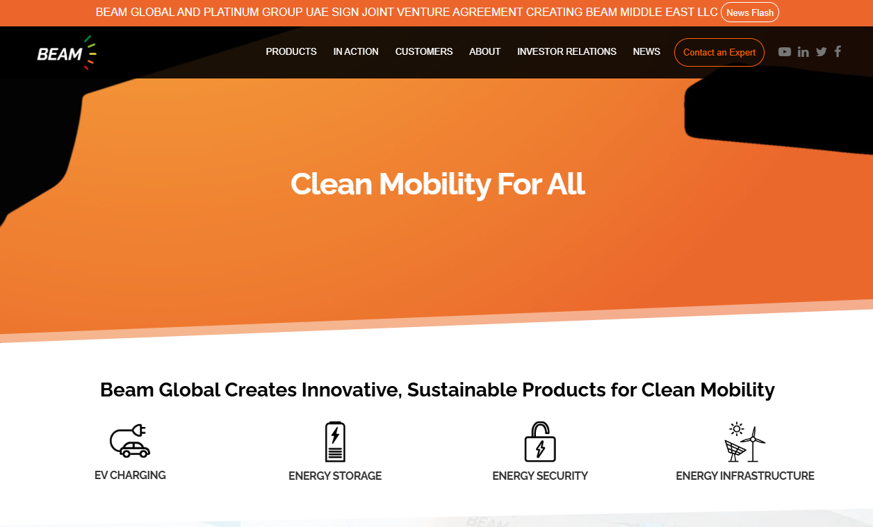 beam global startseit