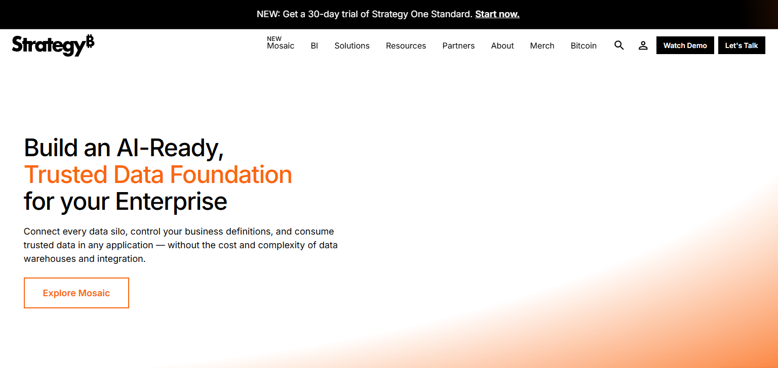 microstrategy startseit