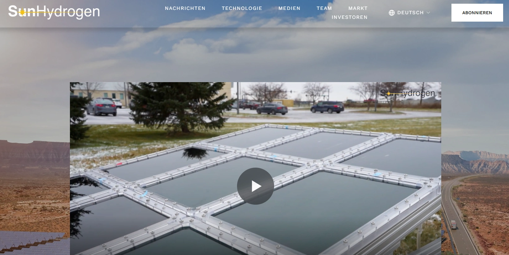 sunhydrogen startseit