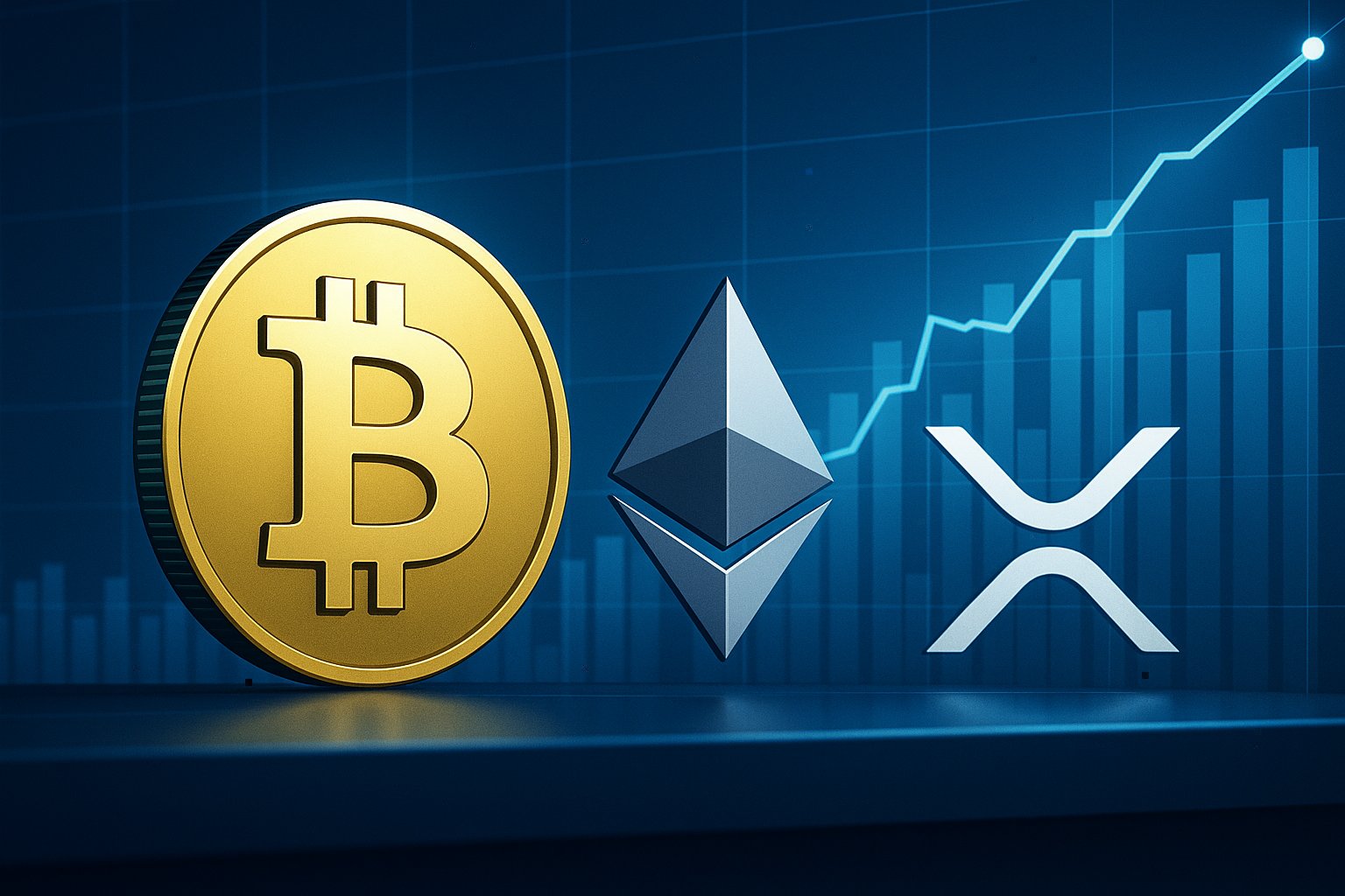 Bitcoin Kurs: Rekordstände bei BTC, ETH und XRP