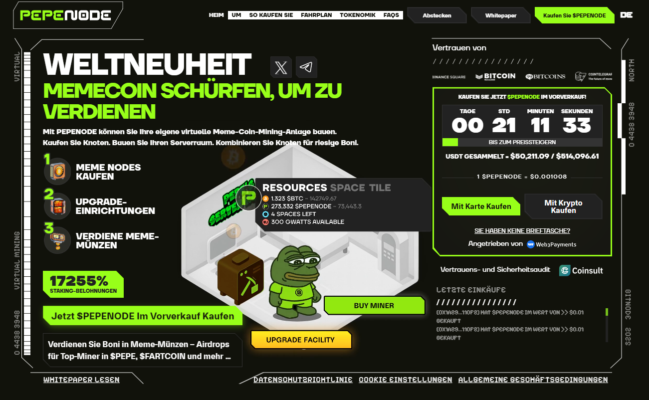 pepenode startseit