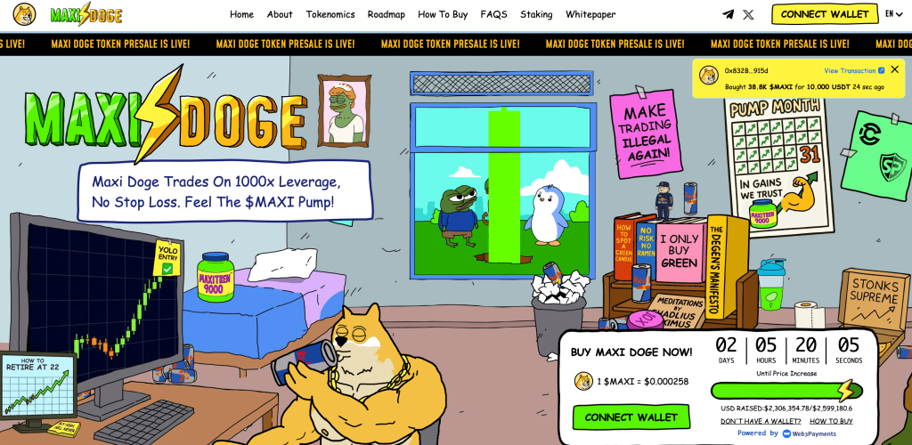 Maxi Doge Stablecoins