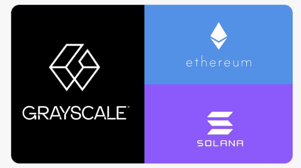 Grayscale Ethereum Solana Bitcoin