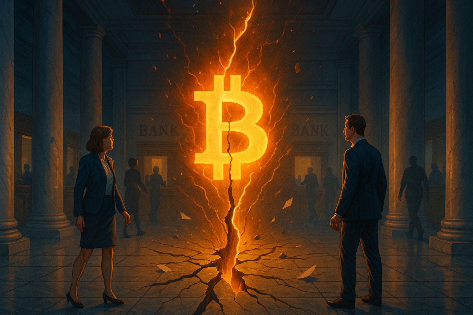 Bitcoin fracture