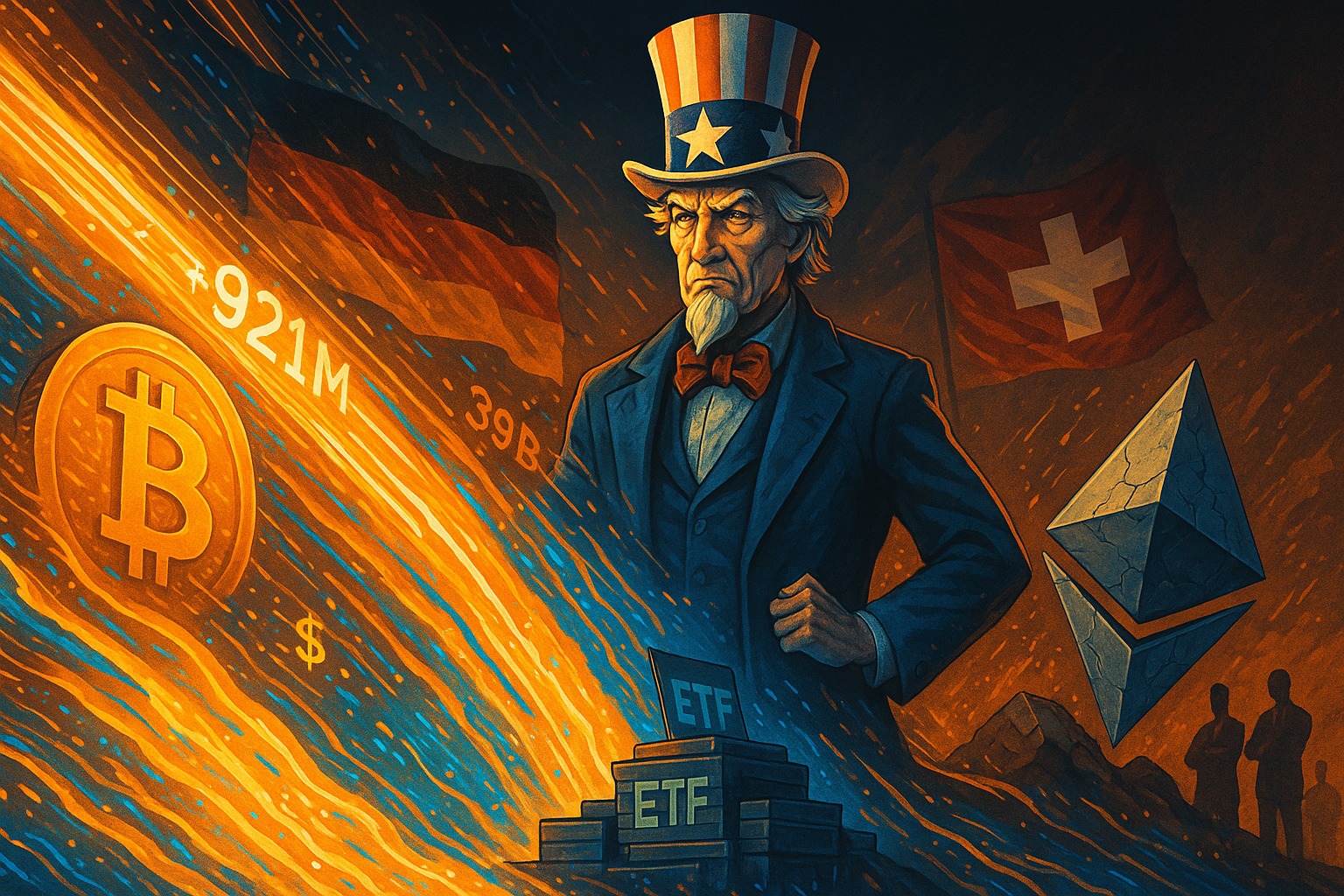 Krypto-ETFs ziehen fast 1 Milliarde $ in einer Woche – Anleger setzen auf  schnelle Liquidität