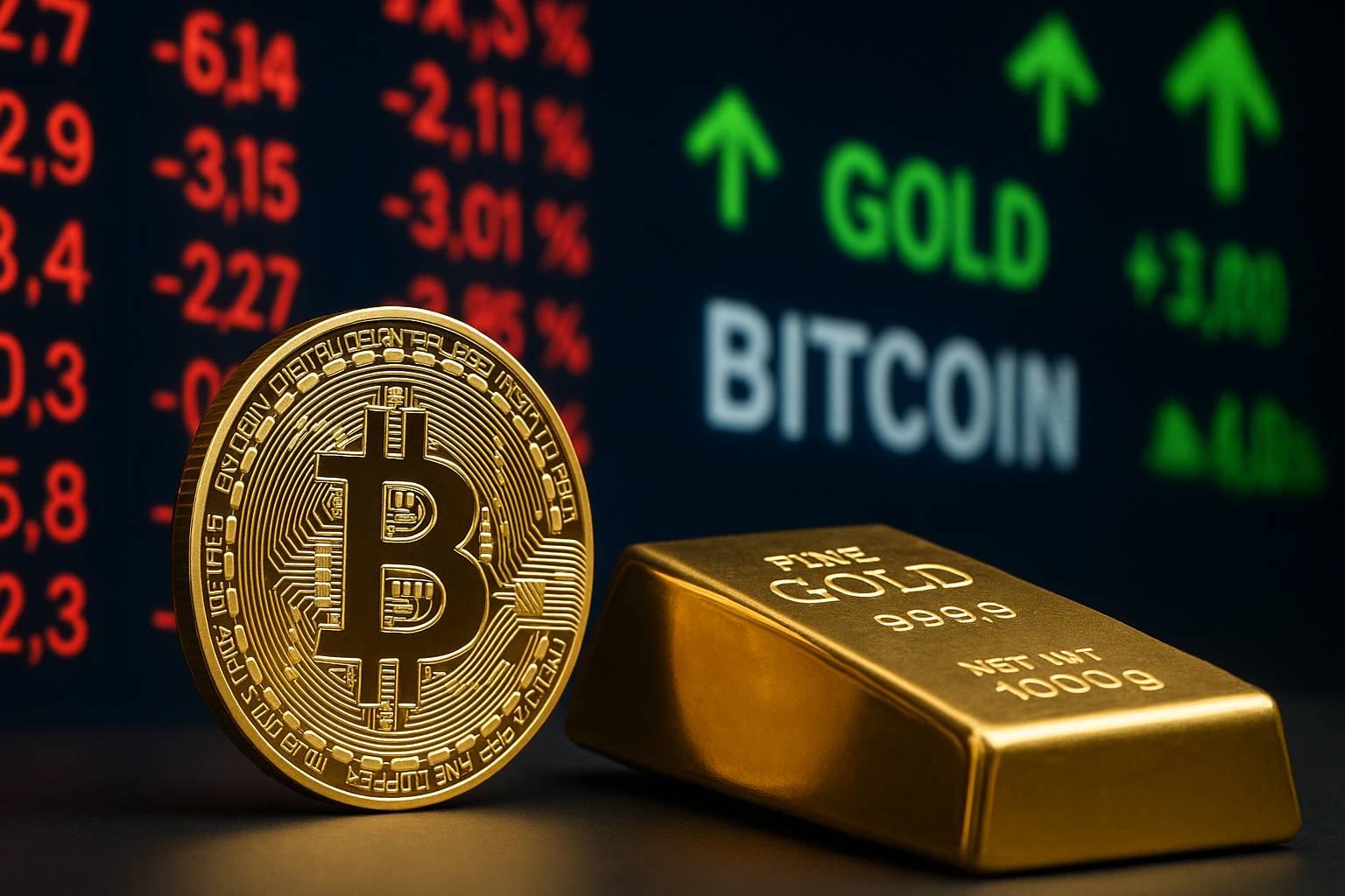 Bitcoin und der Shutdown: Wie BTC und Gold reagieren
