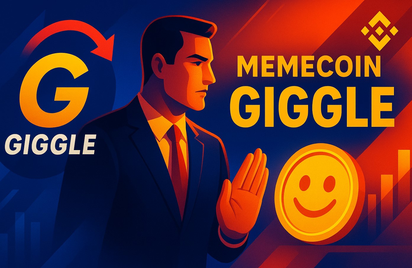 Giggle Academy distanziert sich vom Memecoin GIGGLE – Binance spendet  Trading-Gebühren