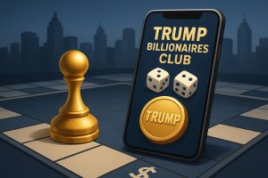Trump Billionaires Club Mobile Game mit Brettspiel-Design und TRUMP Meme Coin Belohnungen