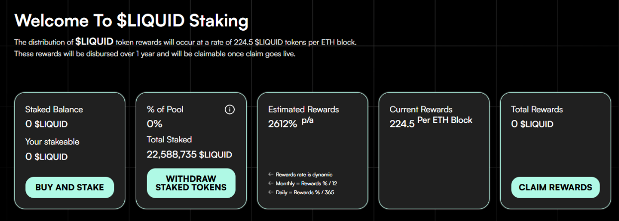 LiquidChain Staking