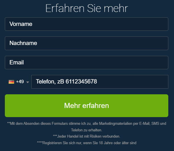 Konto erstellen und anmelden